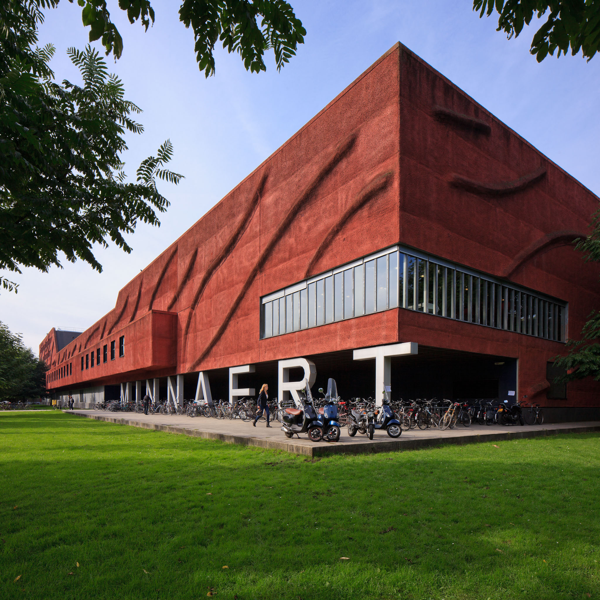 Minnaert educational building in Utrecht, the Netherlands, by Neutelings Riedijk Architects