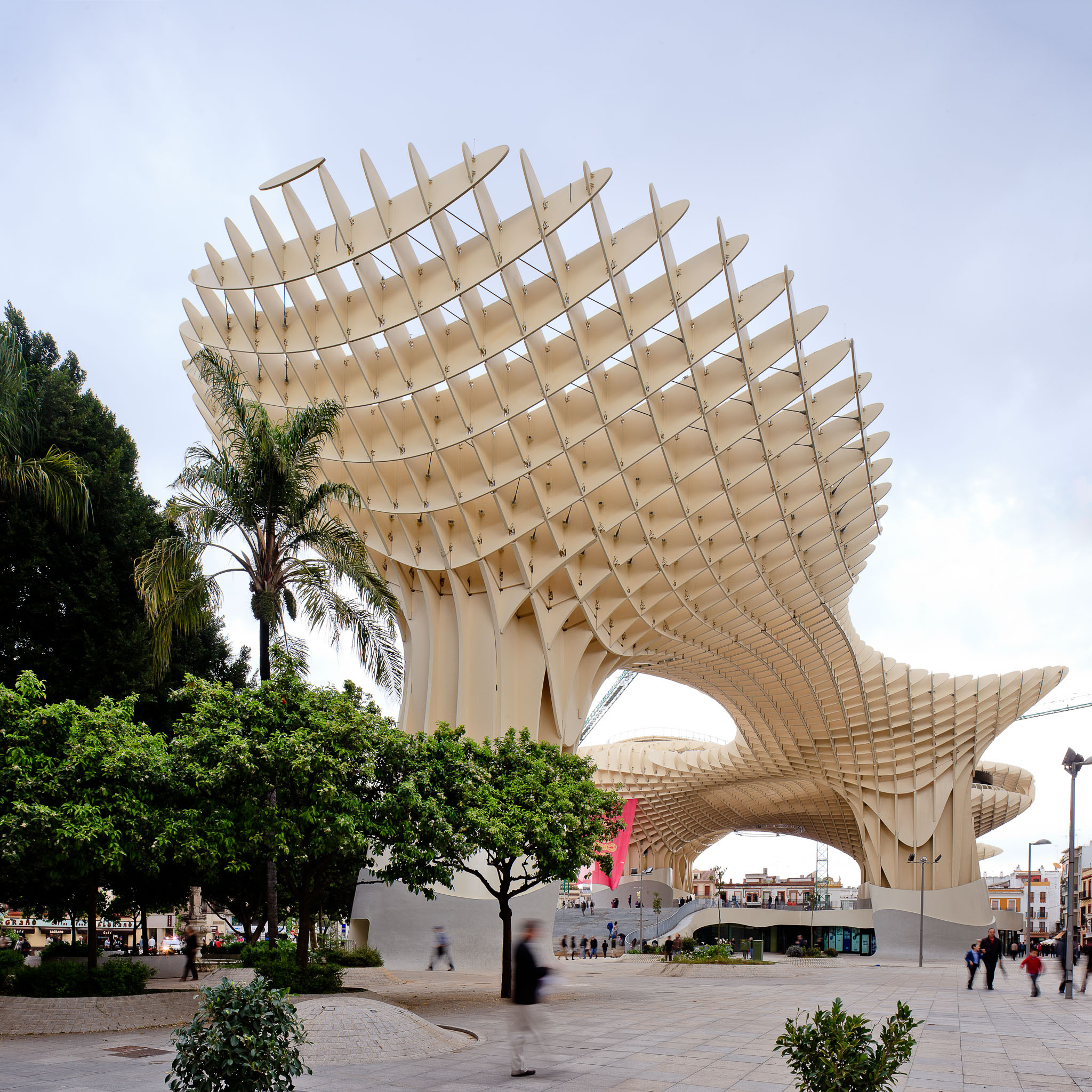 Metropol Parasol in Seville, Spain, by J. Mayer H.
