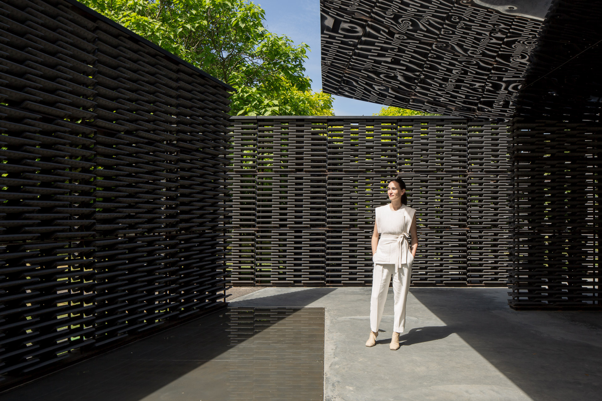 Serpentine Gallery 2018 Summer Pavilion in London, by Frida Escobedo