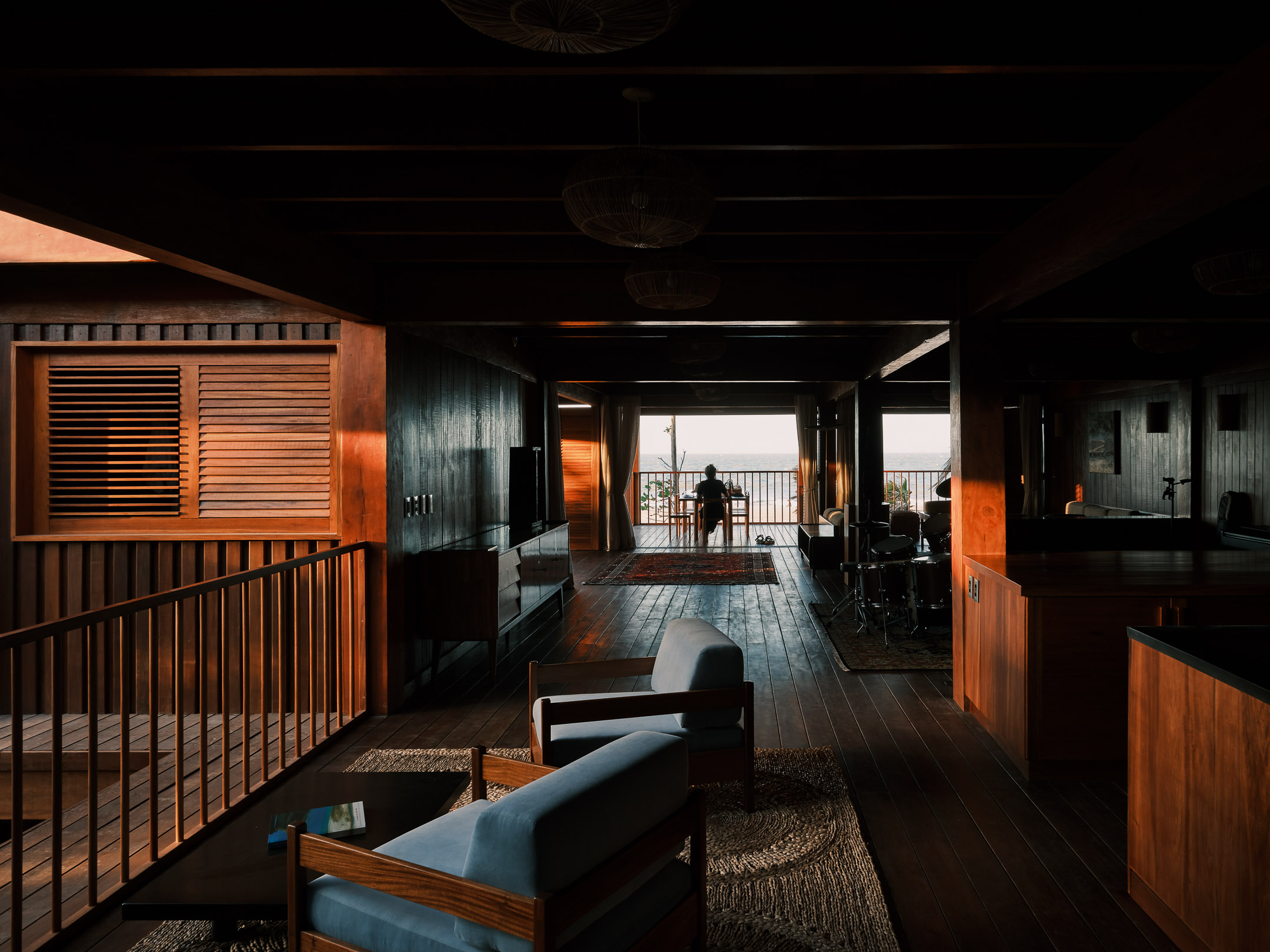 Elilula Guest House in Preá, Ceará, Brazil, by Elisa Commanay and Romain Conti-Granteral