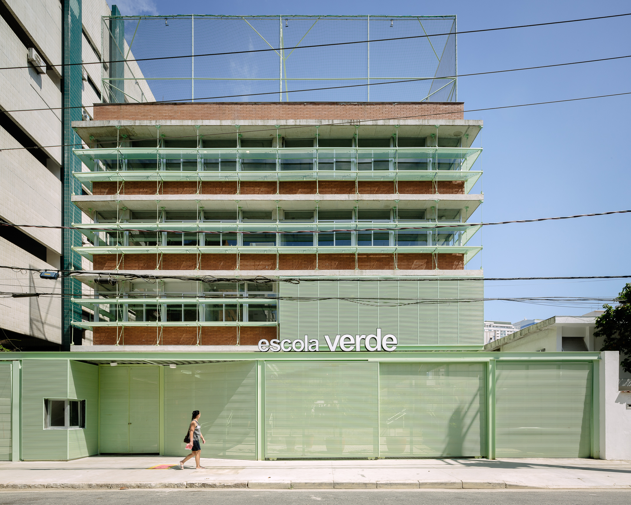 Verde School in Santos, Brazil, by Ricardo Gusmao Arquitetos + Guido Otero Arquitetura