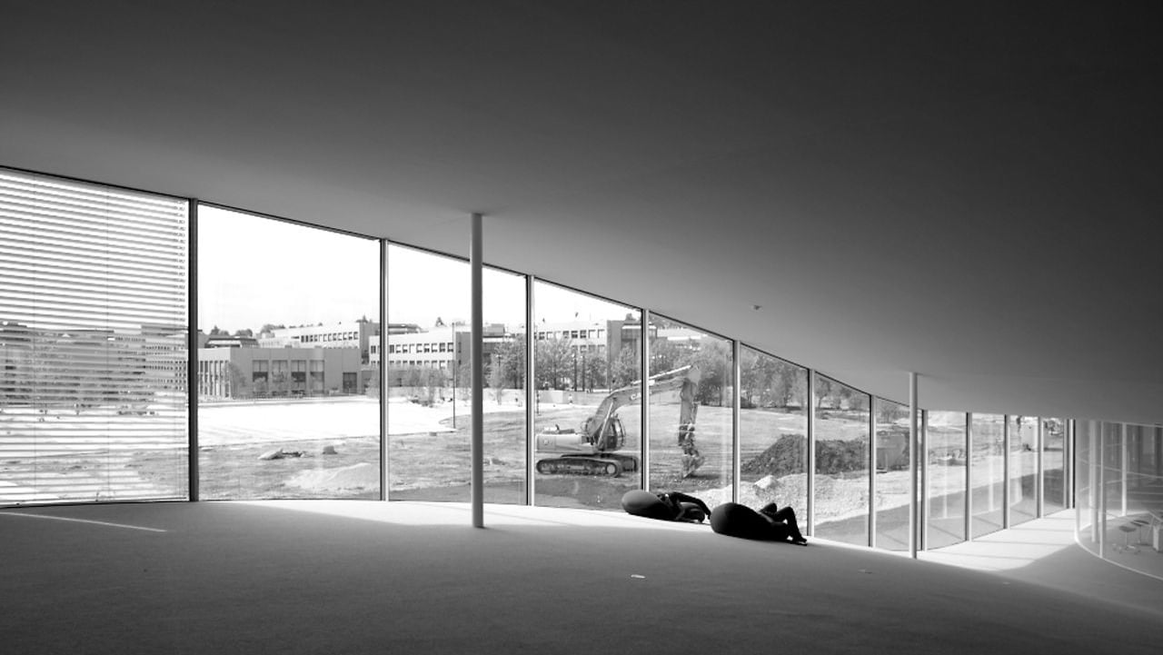 Rolex Learning Center na EPFL, Lausanne, Suíça